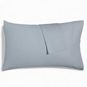 Hotel Collection 680 TC 100% Supima Cotton Standard Pillowcases Aleutian Blue